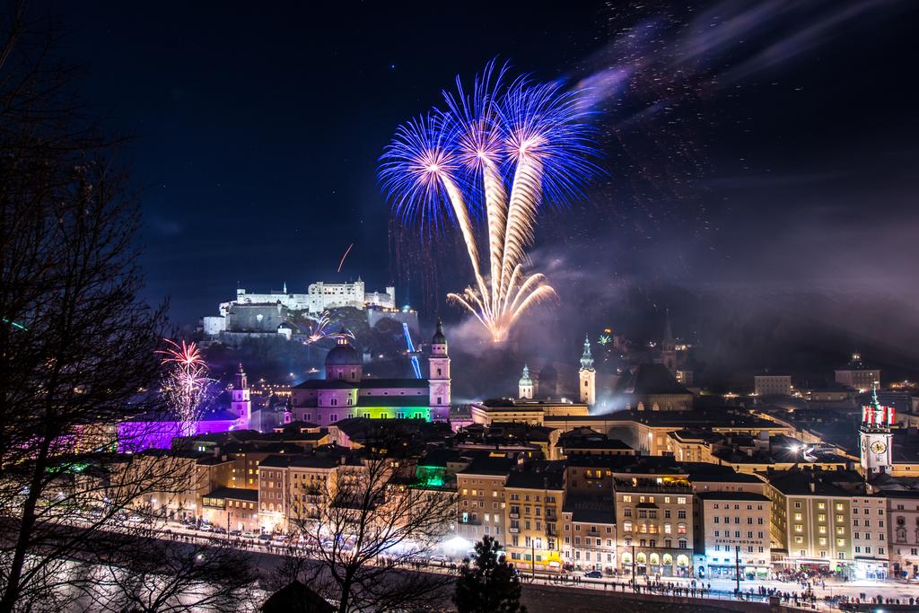 Salzburg Silvester Feuerwerk