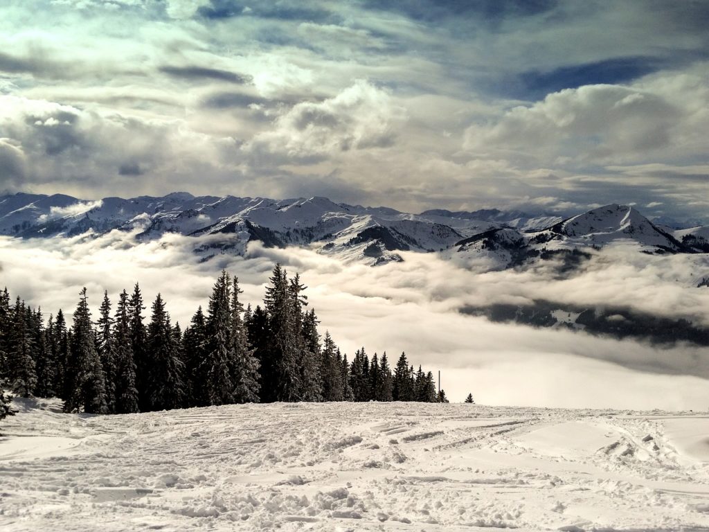 Skigebiet in Kitzbühel